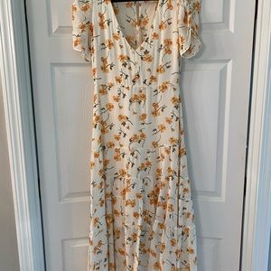 Reformation VNeck Dress